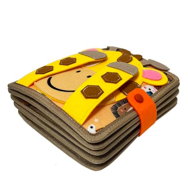 GENERICO - Libro de Tela Texturizado Estimulacion Sensorial