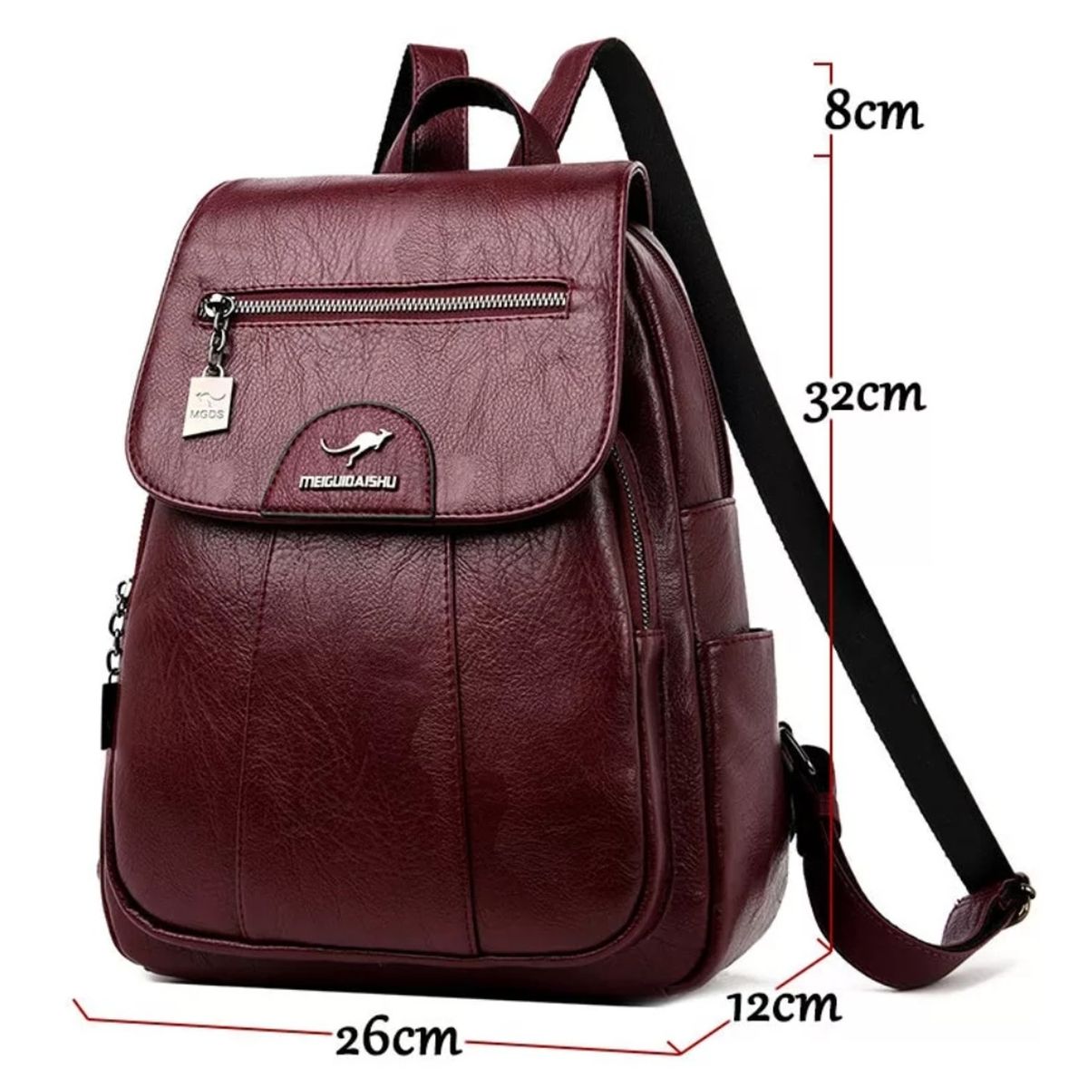 TIOZONEY - Mochilas De PU De Alta Calidad Para Mujer