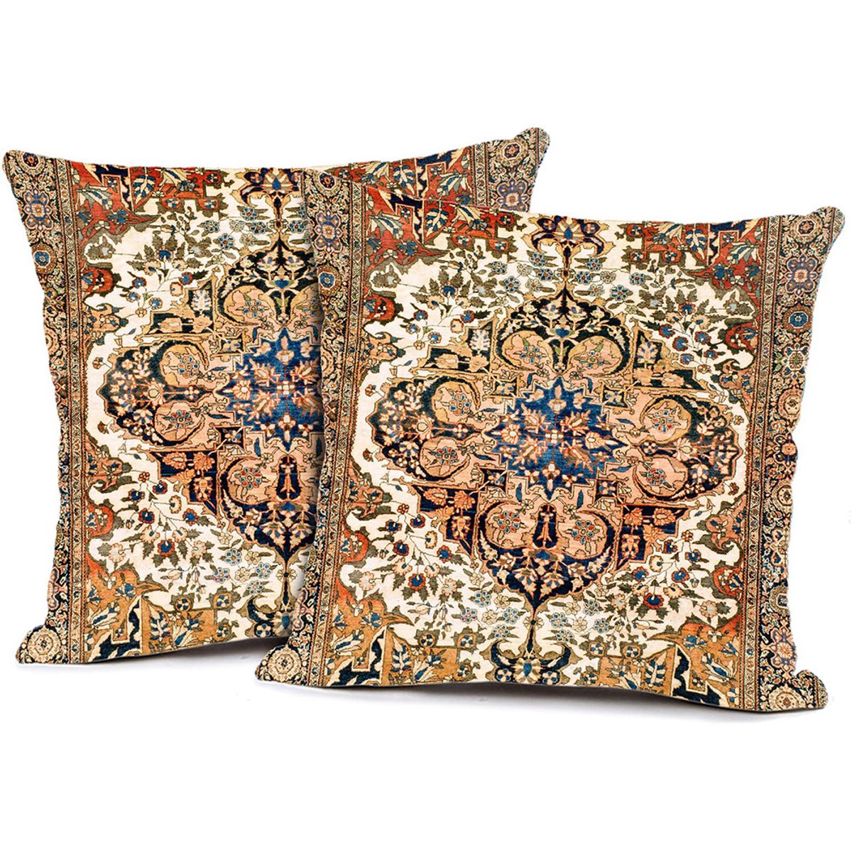 TIOZONEY - Fundas de Almohada de Decorative 2 PCS 45 x 45 cm