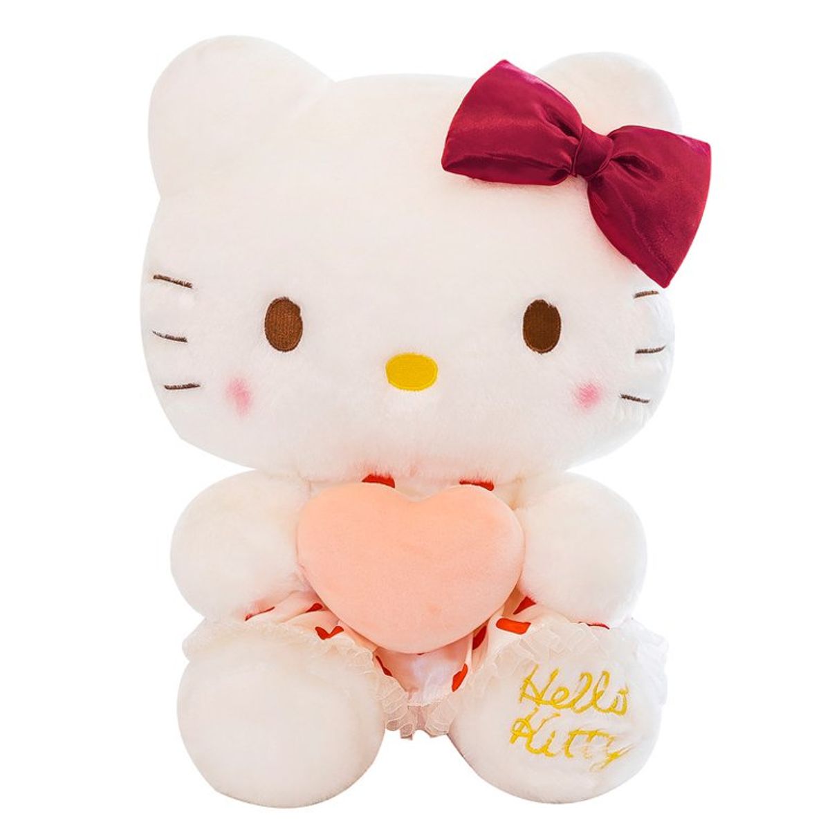 GENERICO - PELUCHE SANRIO KITTY LOVE 35CM