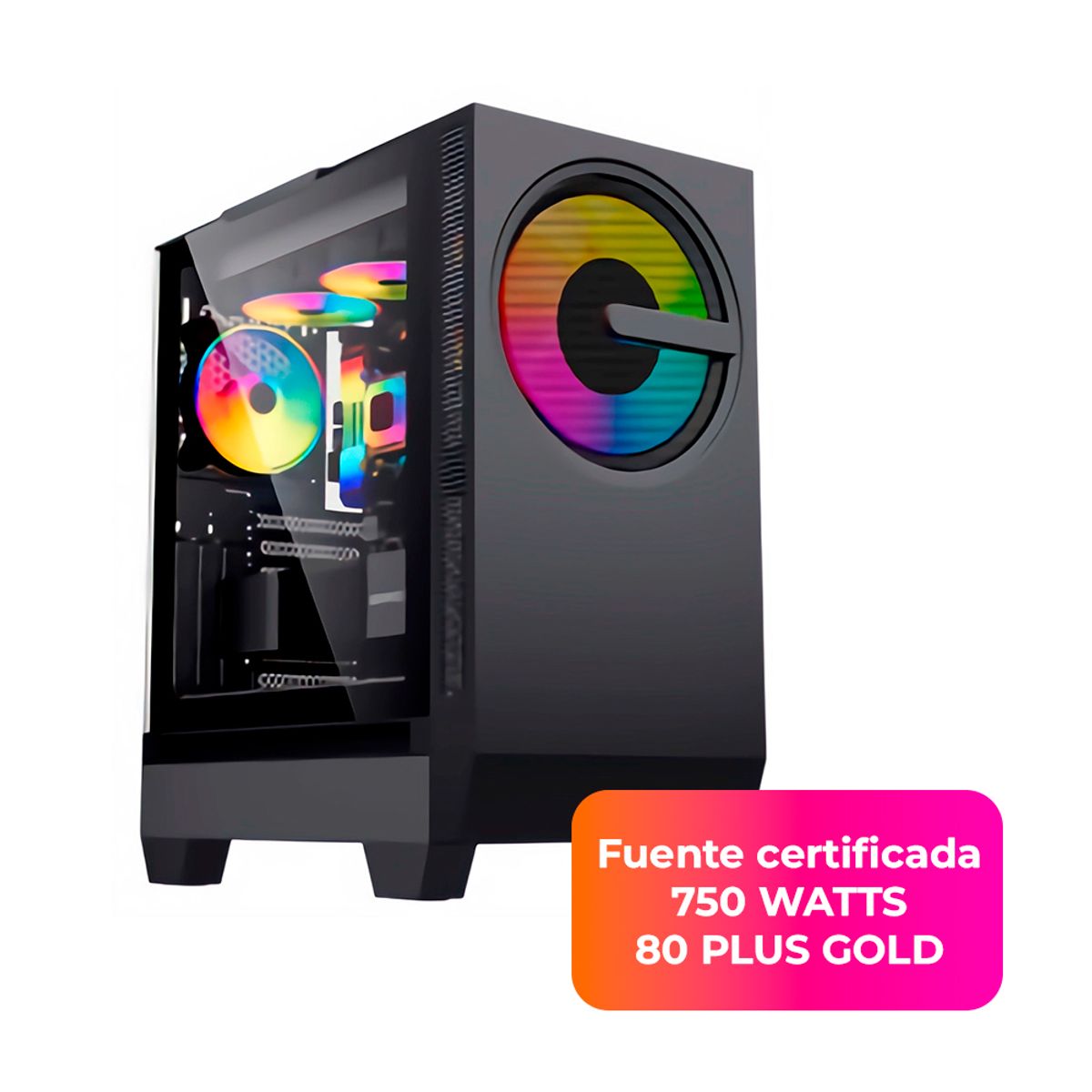 ALLWIYA - PC GAMER ALLWIYA RYZEN 5 4500, 8GB RAM DDR4, 256 GB SSD M.2, COMBO GAMER