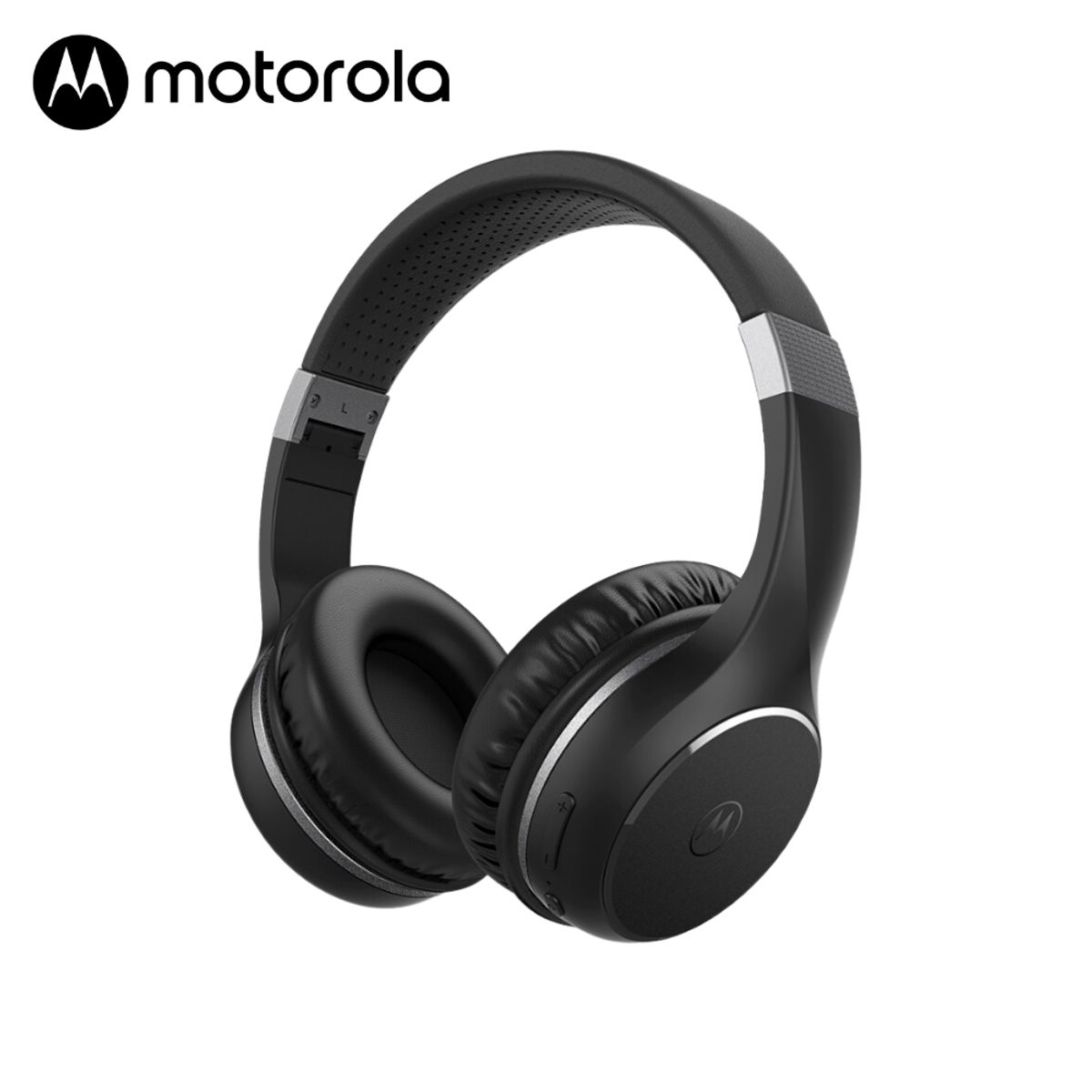 MOTOROLA - Audífono Motorola Moto XT220 Negro Bluetooth 23 Horas Plegado Compacto