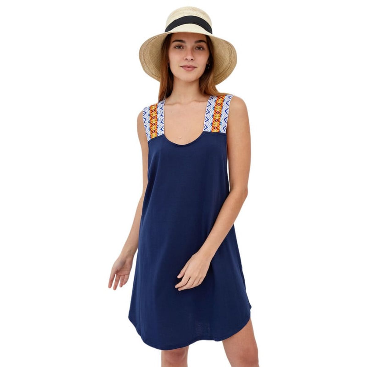 PERMUTA - SALIDA DE PLAYA SIMONA CORTO AZUL PERMUTA