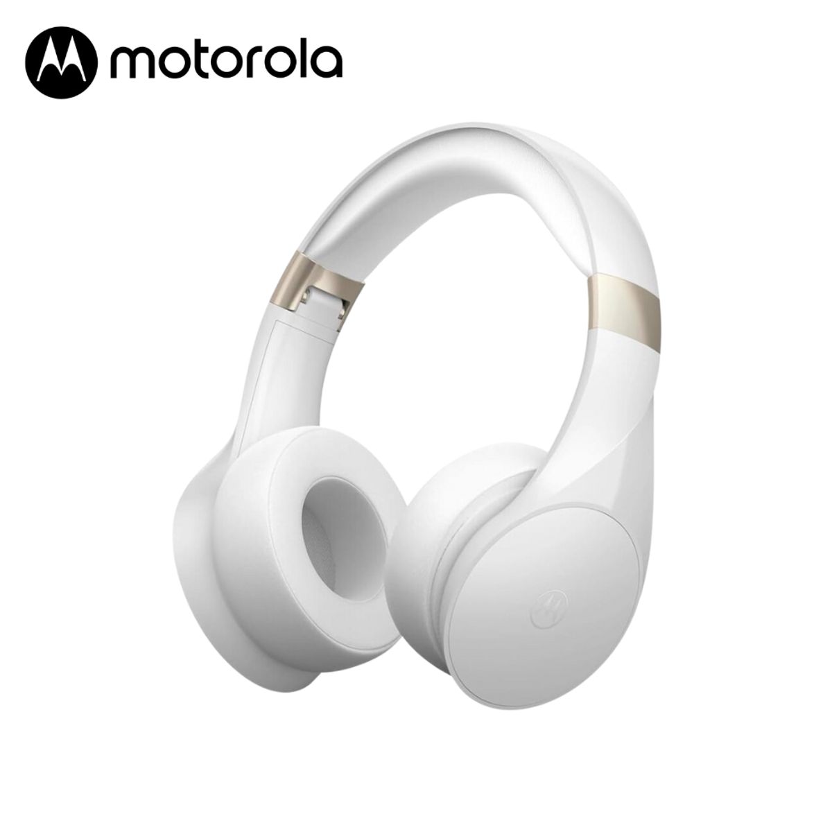 MOTOROLA - Audífono Motorola Moto XT500+ Blanco Bluetooth Over-Ear Hasta 25 Horas