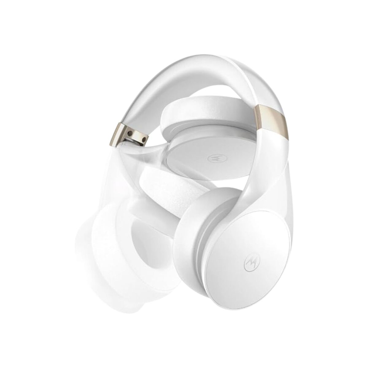 MOTOROLA - Audífono Motorola Moto XT500+ Blanco Bluetooth Over-Ear Hasta 25 Horas
