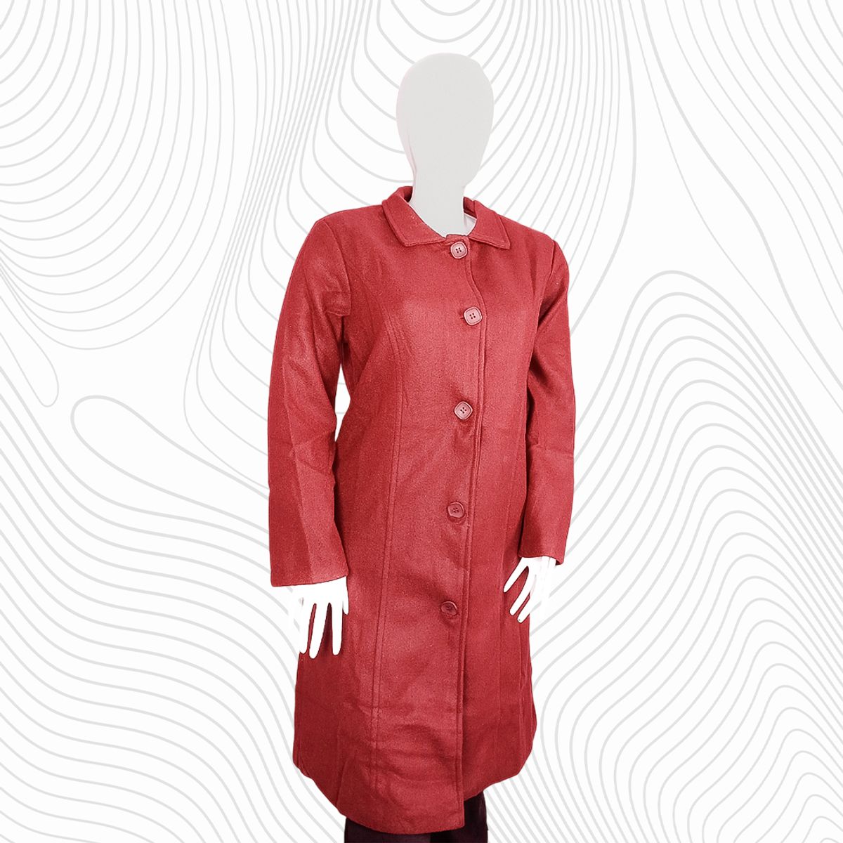 GENERICO - ABRIGO ELEGANTE PARA DAMA.