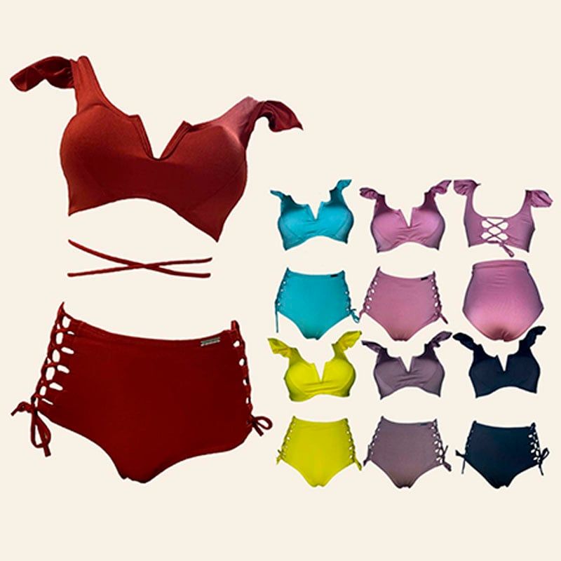 GENERICO - Bikini Licra UV Clara Eugenia GL-48 Color Negro