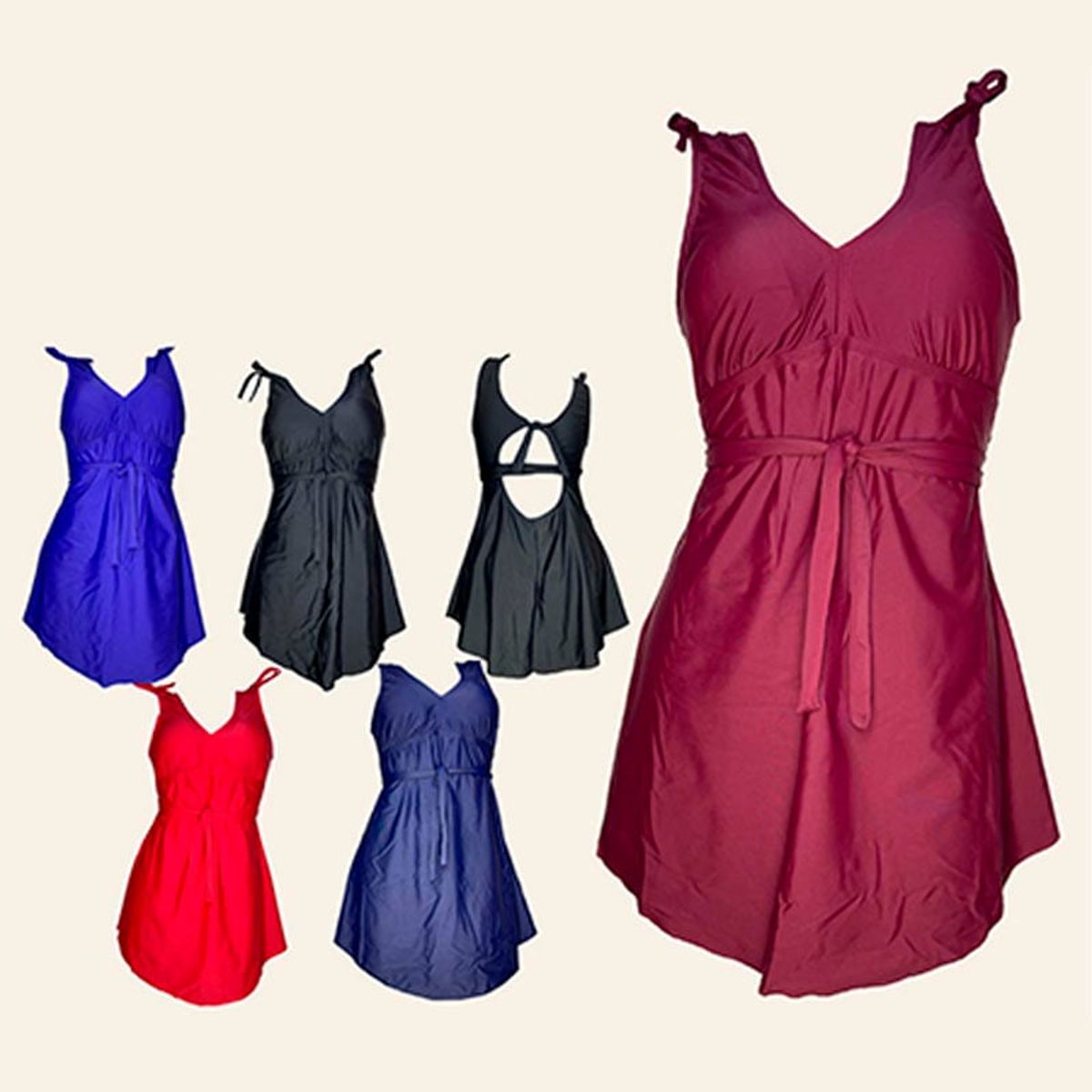 GENERICO - Enterizo Licra UV Princesa Pocahontas GL-52 Color Azul