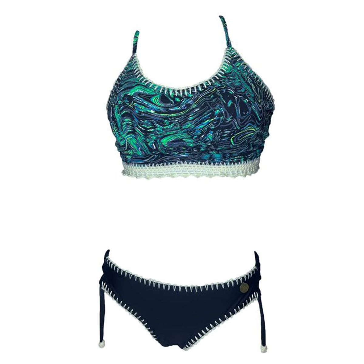 GENERICO - Bikini Licra UV Ada Lovelace Negro GL-60