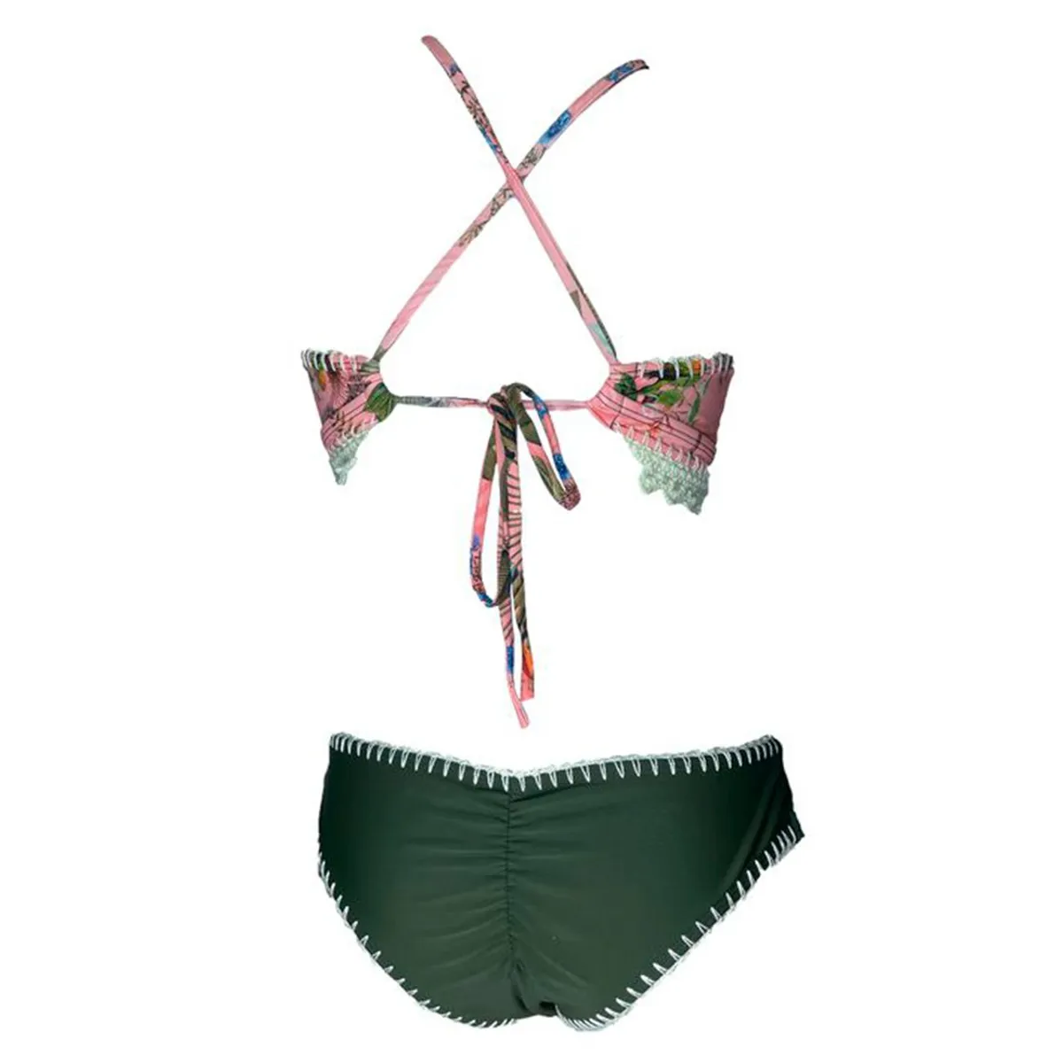 GENERICO - Bikini Licra UV Ada Lovelace verde GL-60