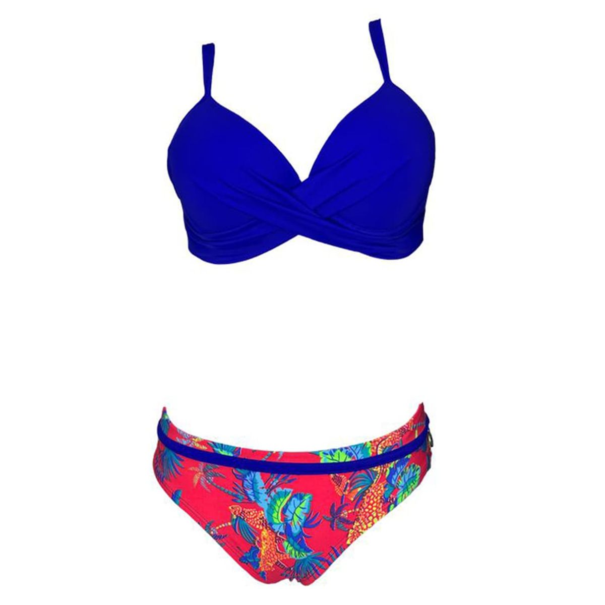 GENERICO - Bikini Licra UV Amanda Sotelo Azulino GL-48