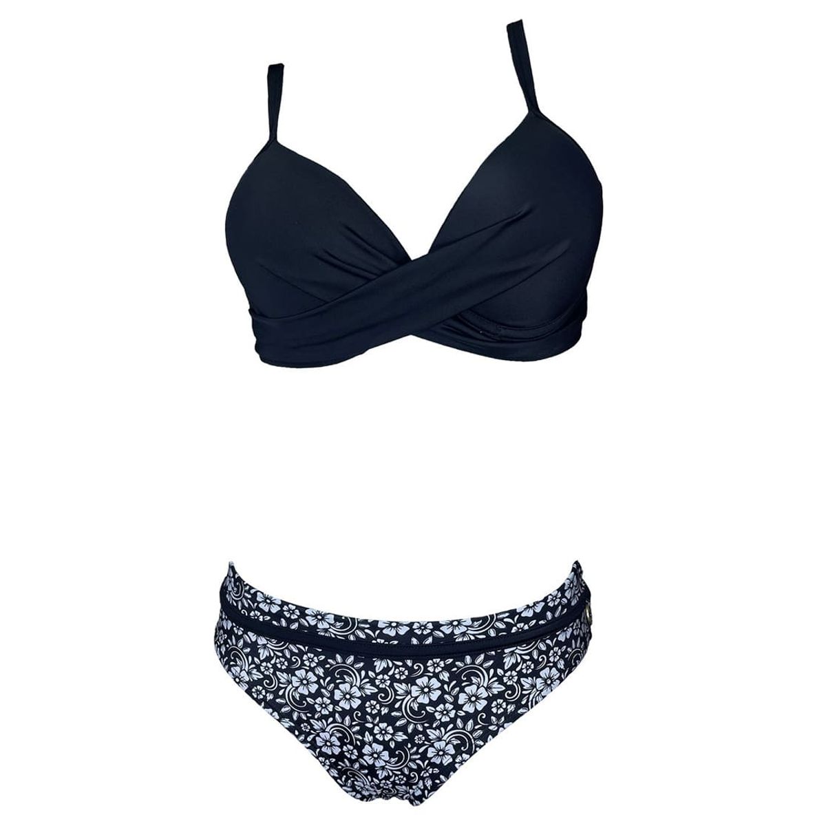 GENERICO - Bikini Licra UV Amanda Sotelo Negro GL-48