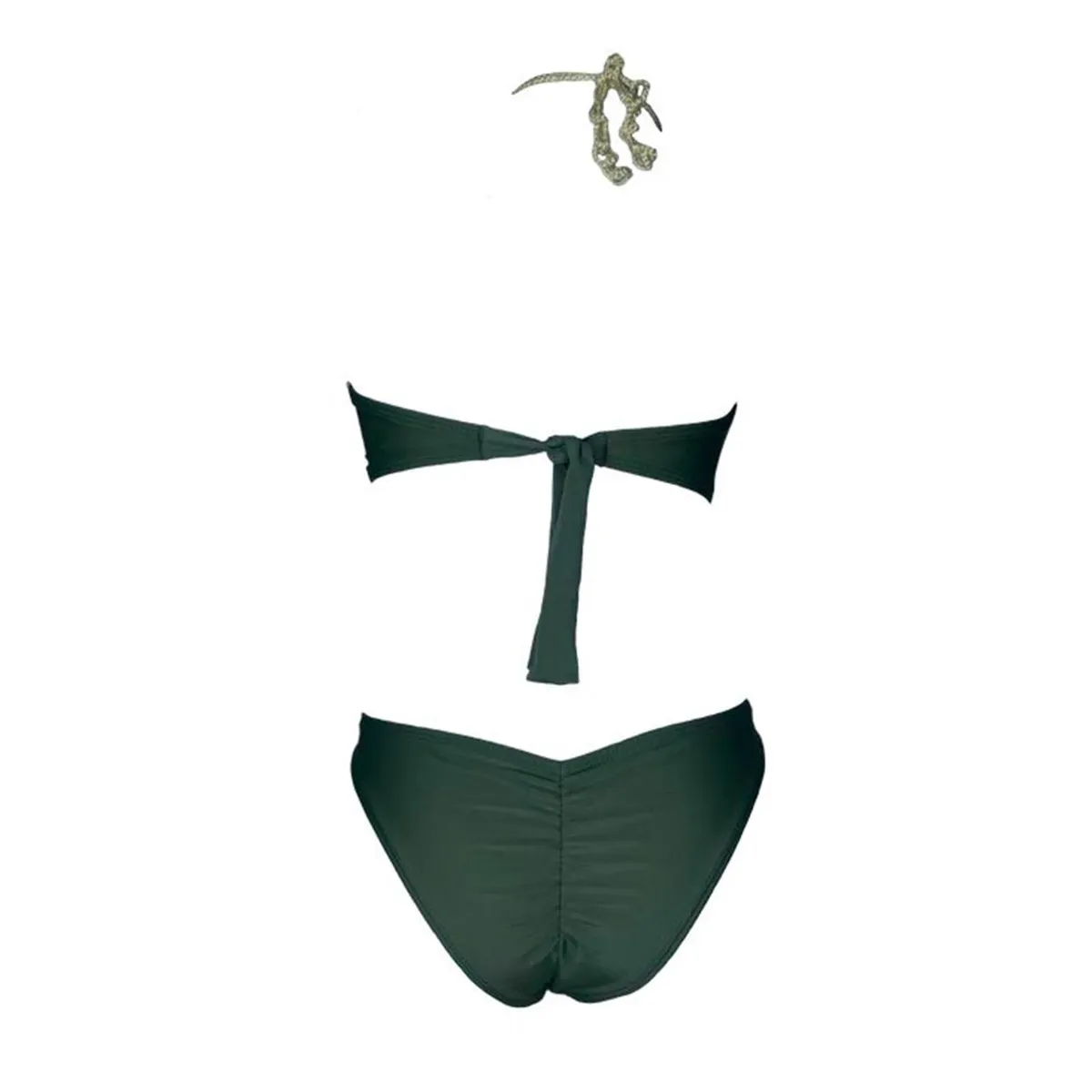 GENERICO - Bikini Licra UV Amelia Mary Earhart verde GL-65