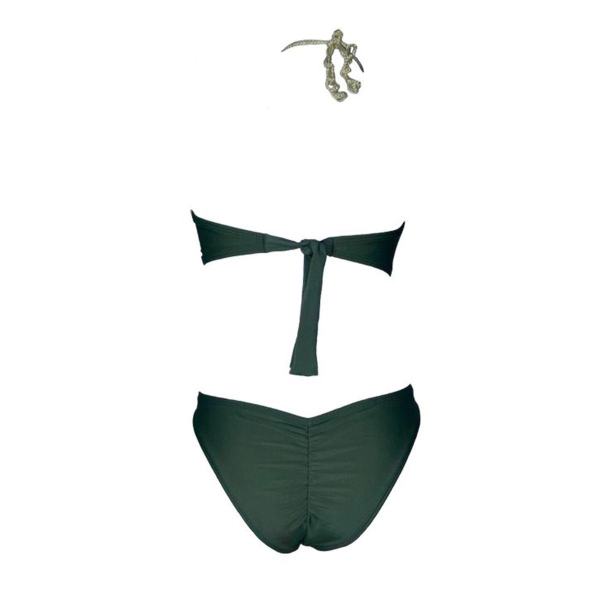 GENERICO - Bikini Licra UV Amelia Mary Earhart verde GL-65