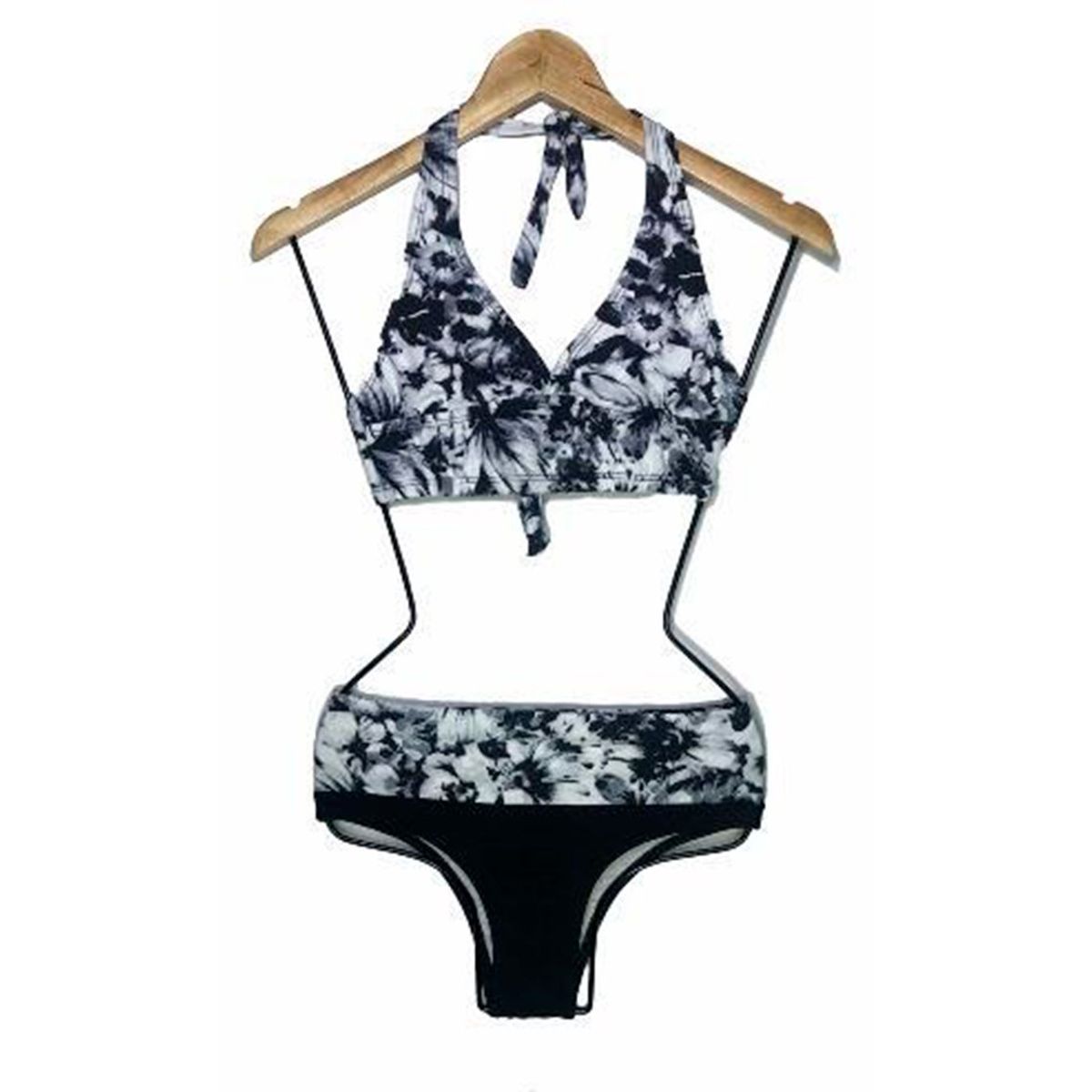 GENERICO - Bikini Licra UV Bussier Negro GL-20