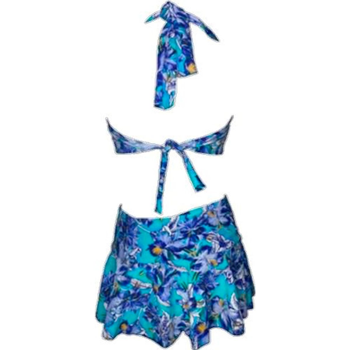 GENERICO - Bikini Licra UV Evelyn Azul Claro GL-52