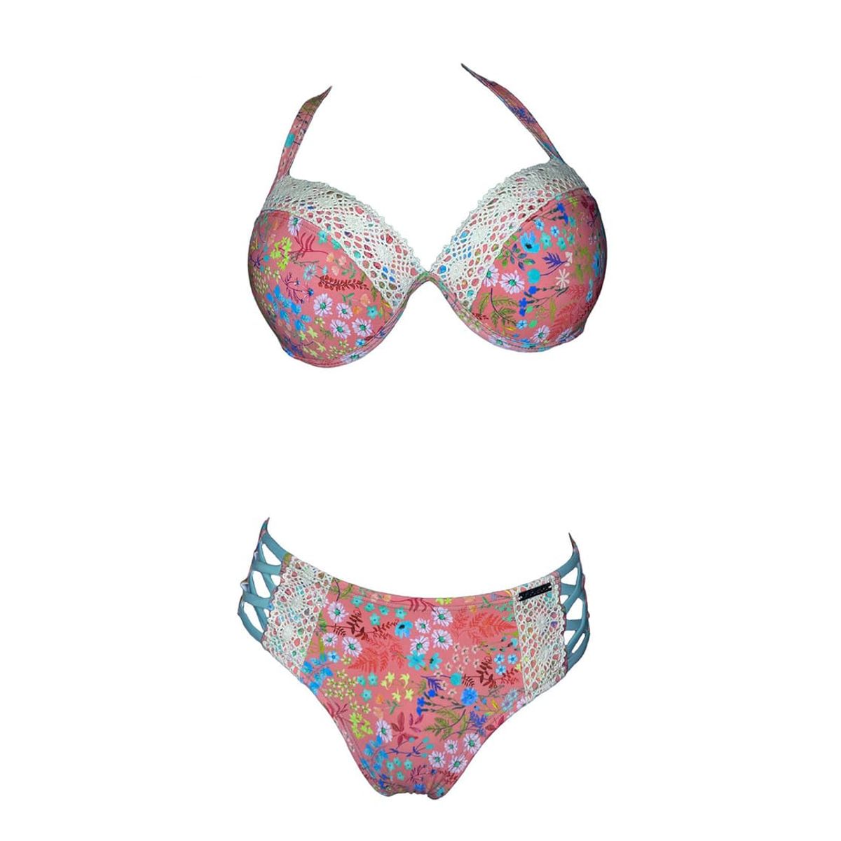 GENERICO - Bikini Licra UV Emma Goldman Rosa GL-48