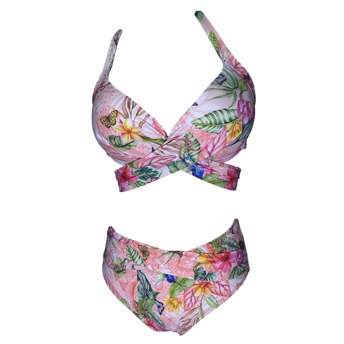 GENERICO - Bikini Licra UV Vera Miranda Rosa GL-48