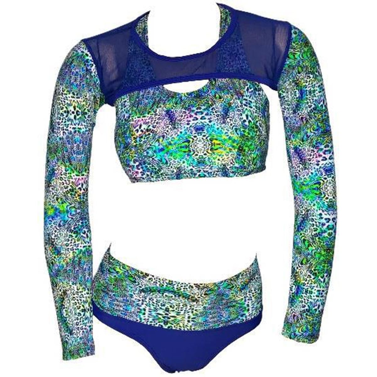 GENERICO - Ropa de baño Mujer Brenda Azul-3 pzas GL-50