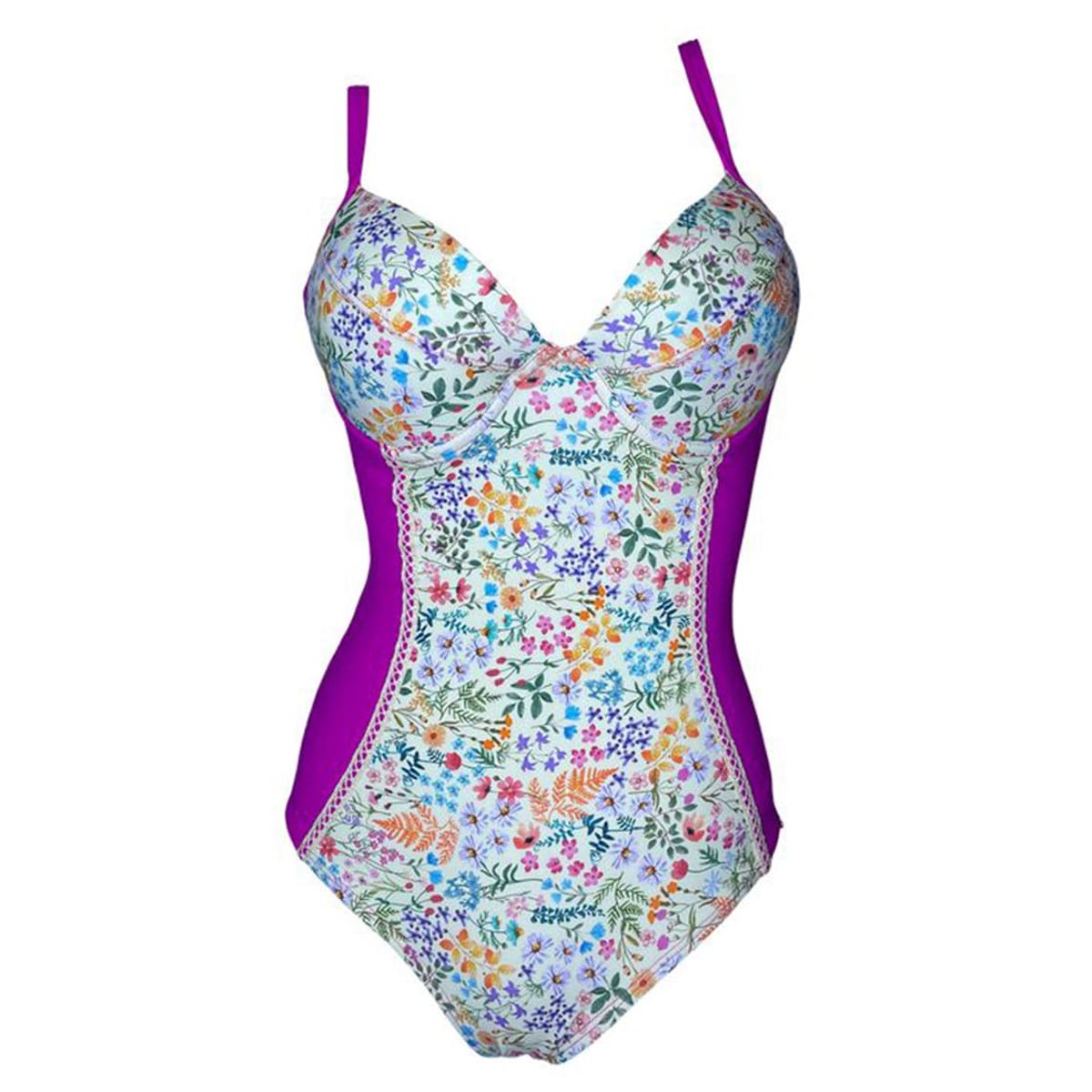 GENERICO - Enterizo Licra UV Ariella Hadid Fucsia GL-46