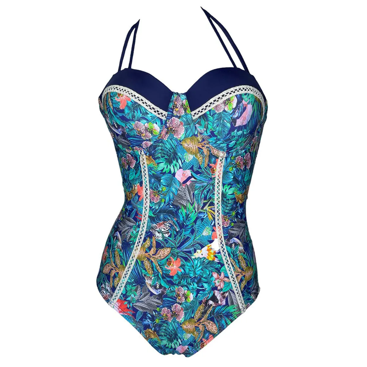 GENERICO - Enterizo Licra UV Arya Woolf Azul GL-46