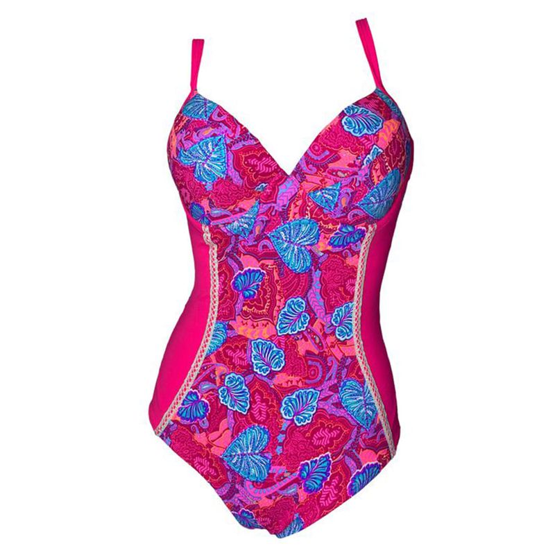 GENERICO - Enterizo Licra UV Ariella Hadid Rojo GL-46