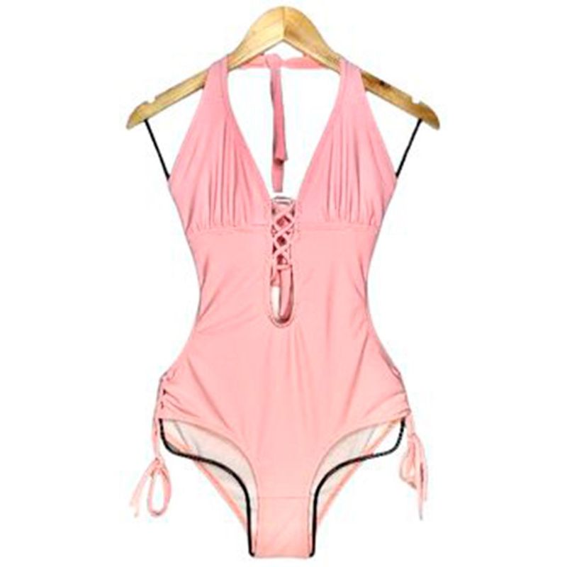 GENERICO - Trikini Licra UV Flor Gales Rosa GL-30