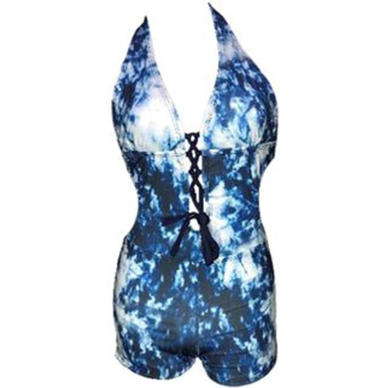 GENERICO - Trikini Licra UV Short Isabella Azul GL-32