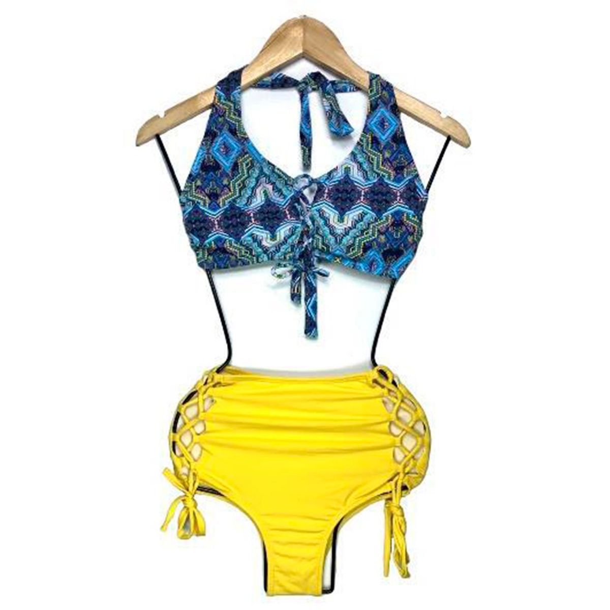 GENERICO - Ropa de baño Mujer Valentina Amarillo GL-28