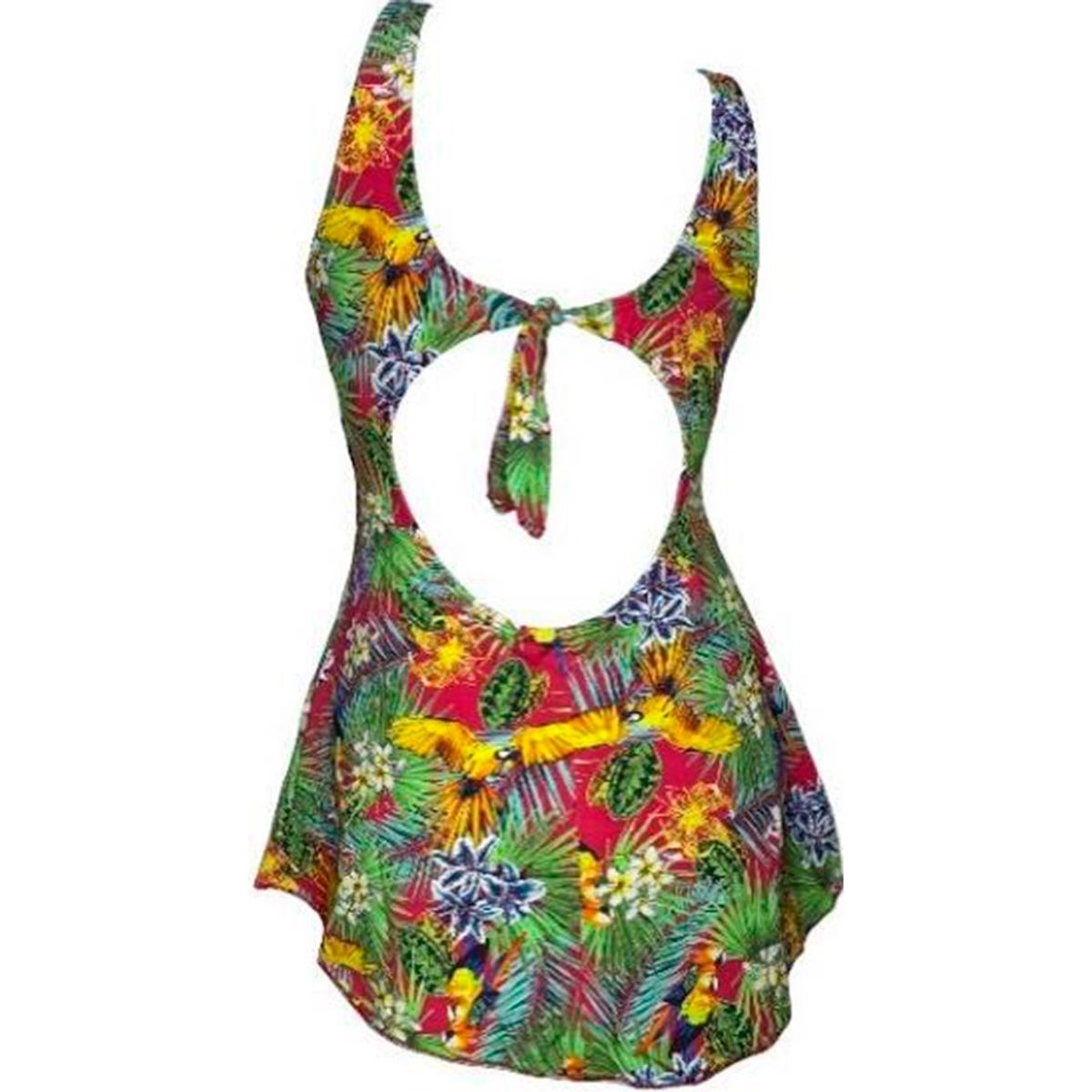 GENERICO - Ropa de baño Mujer Vestido Laura Amarillo GL-52