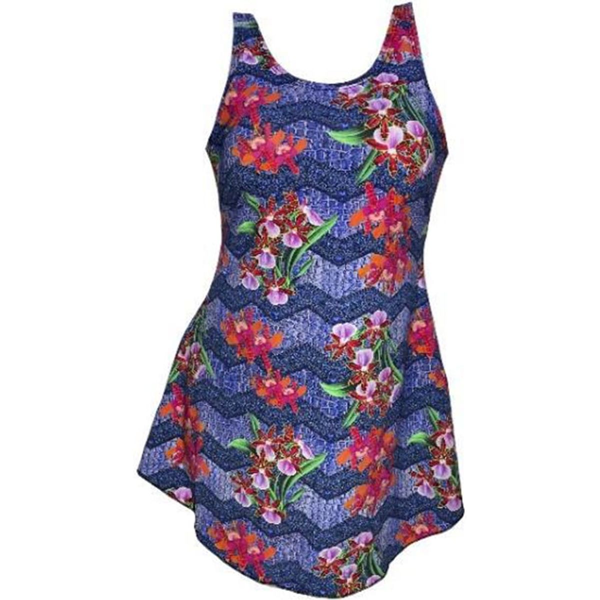 GENERICO - Ropa de baño Mujer Vestido Laura Rojo GL-52