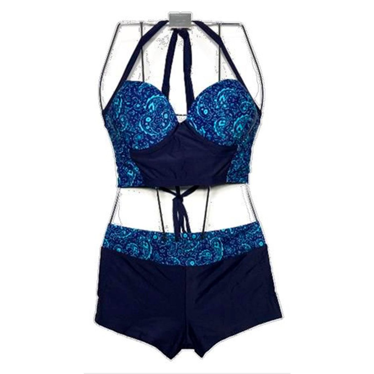 GENERICO - Ropa de baño Mujer Violeta Azul GL-45