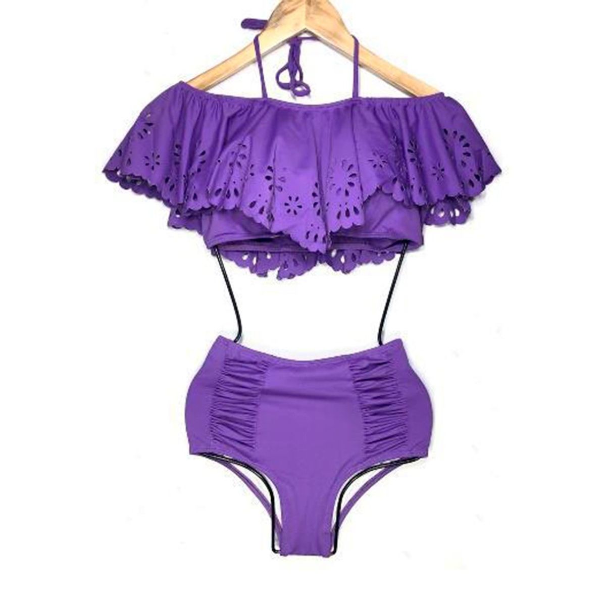 GENERICO - Ropa de baño Mujer Ilaria Morado GL-45