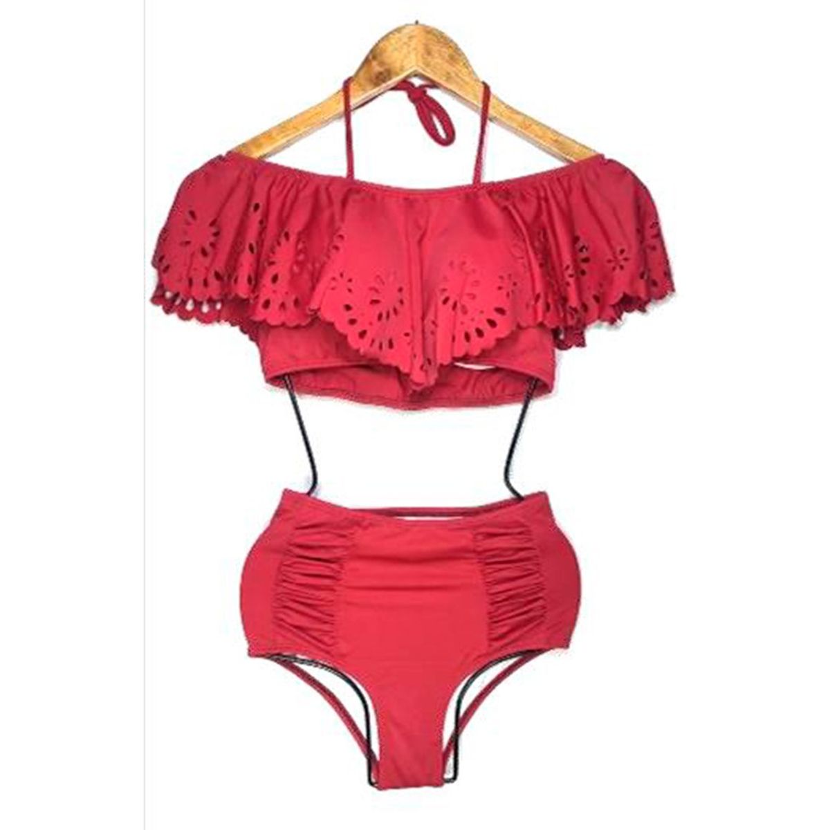 GENERICO - Ropa de baño Mujer Ilaria Rojo GL-45