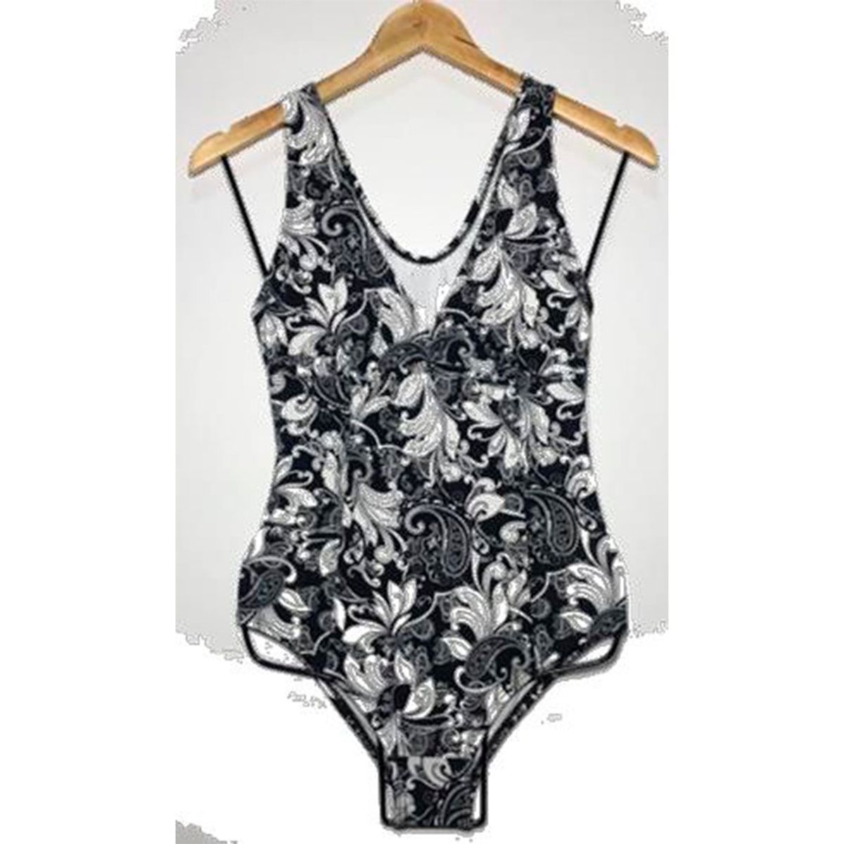 GENERICO - Ropa de baño Mujer Jasmin Estampado Negro GL-30