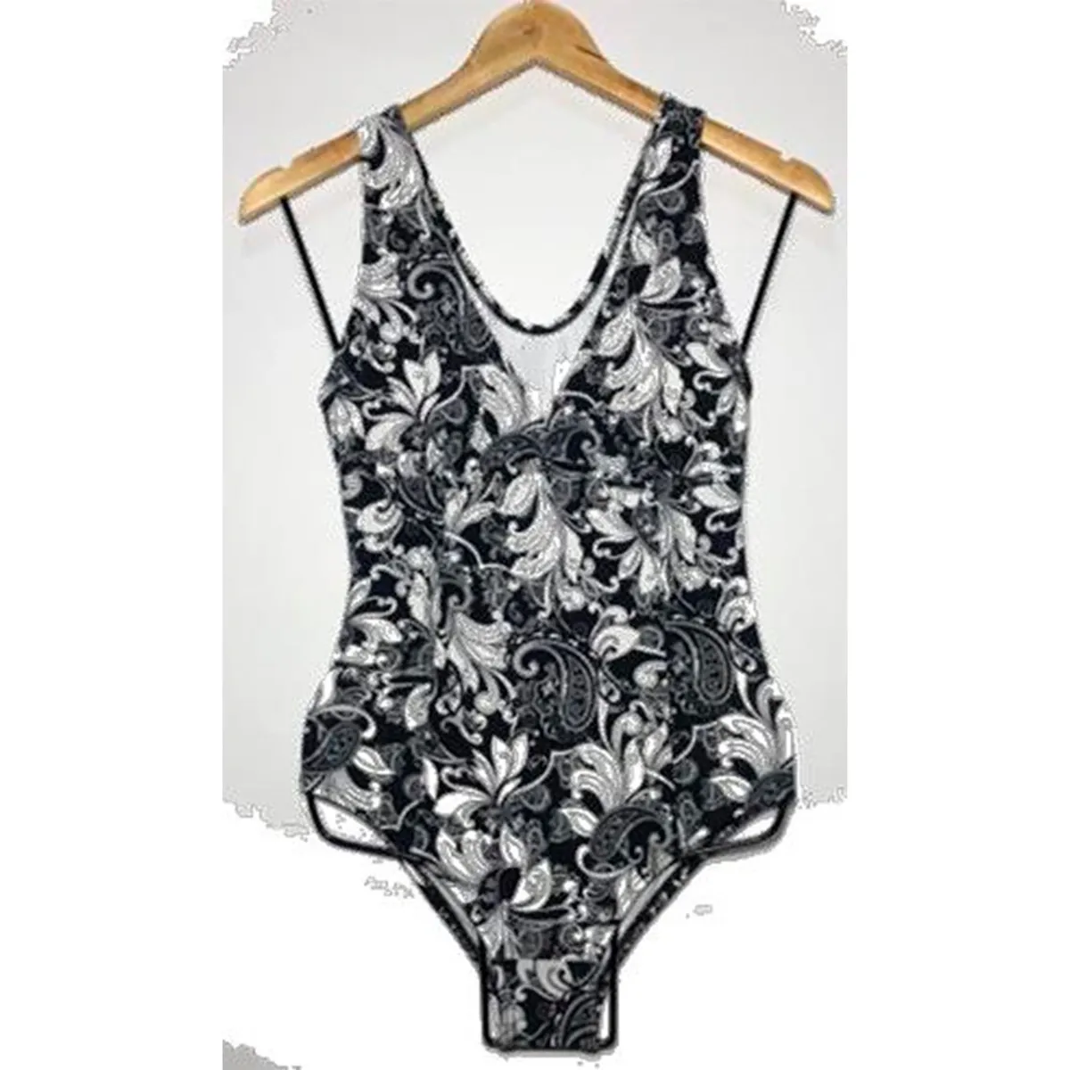 GENERICO - Ropa de baño Mujer Jasmin Estampado Negro GL-30