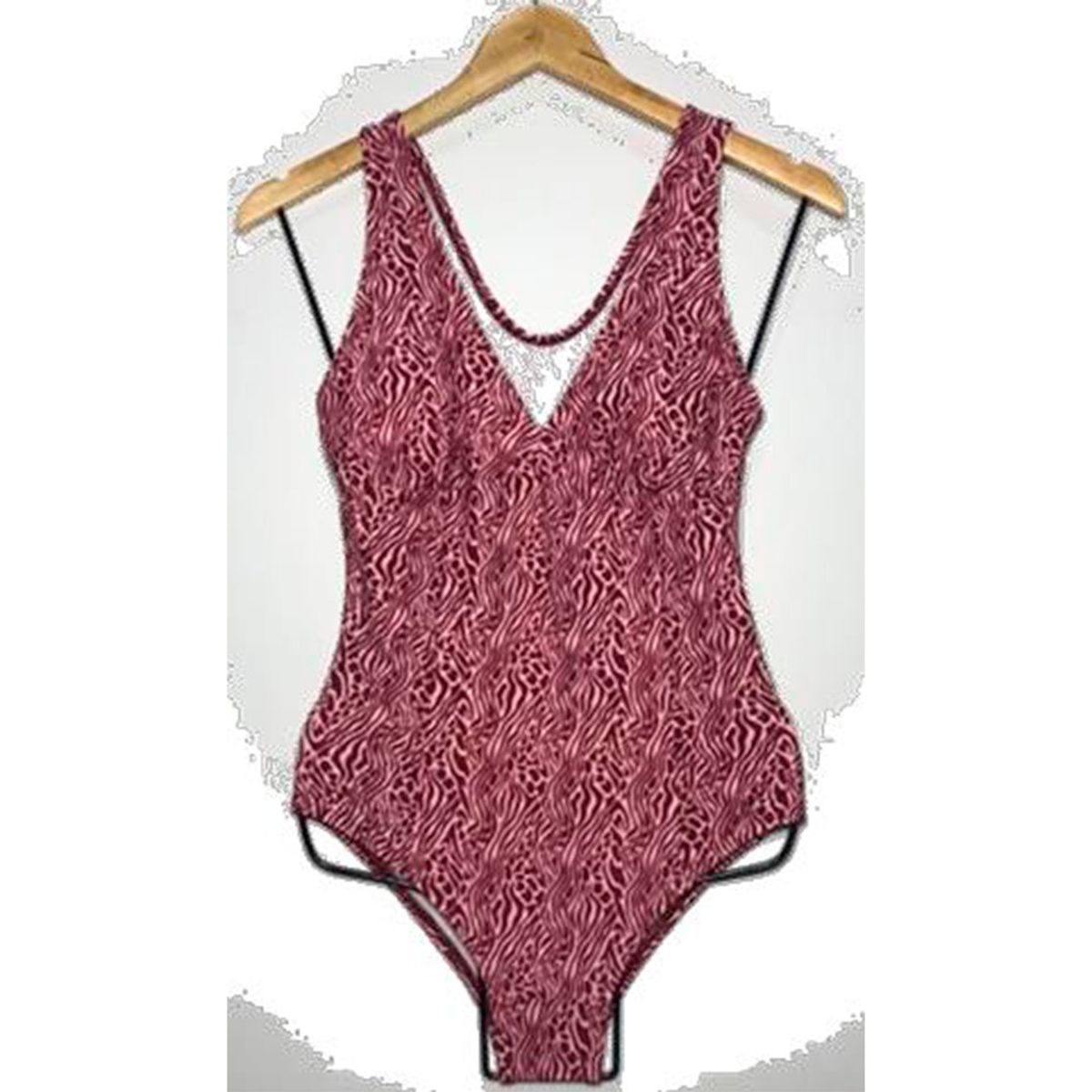 GENERICO - Ropa de baño Mujer Jasmin Estampado Guinda GL-30