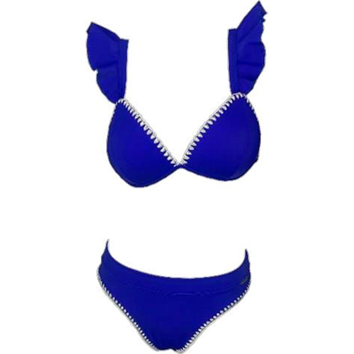 GENERICO - Ropa de baño Mujer Olivia Color Entero Azul GL-42