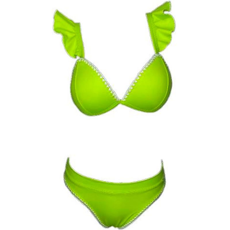 GENERICO - Ropa de baño Mujer Olivia Color Entero Verde GL-42