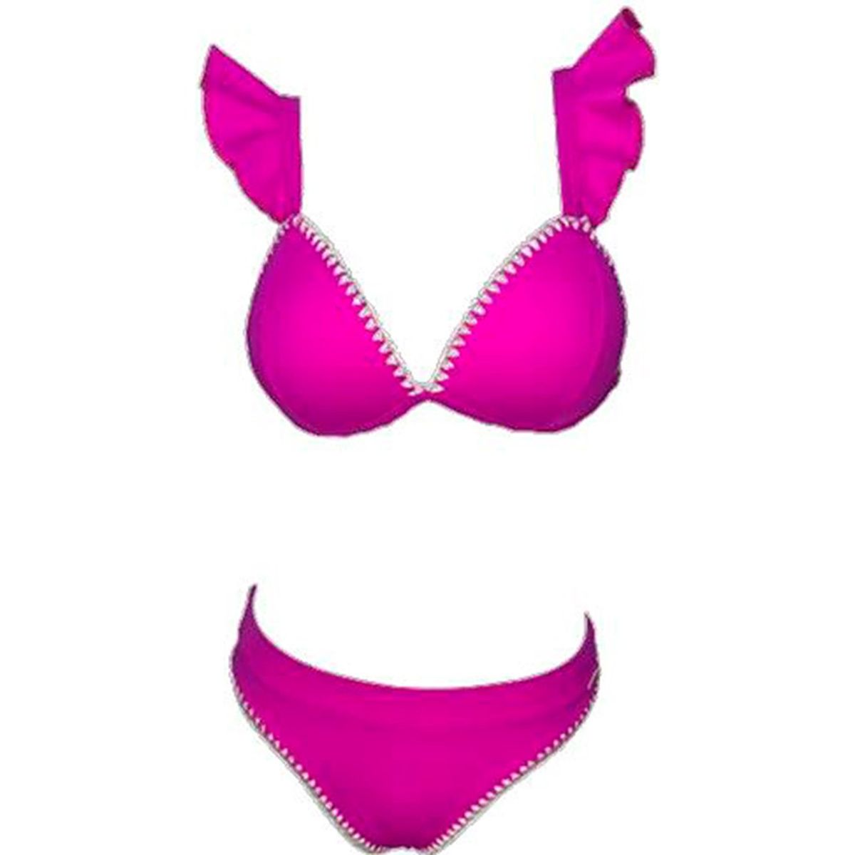 GENERICO - Ropa de baño Mujer Olivia Color Entero Rosado GL-42