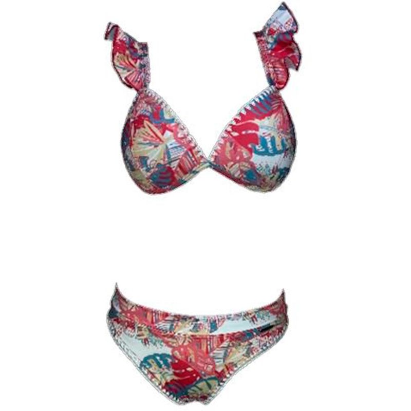 GENERICO - Ropa de baño Mujer Olivia Estampado Rosado GL-42