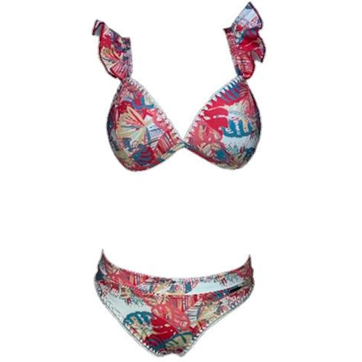 GENERICO - Ropa de baño Mujer Olivia Estampado Rosado GL-42