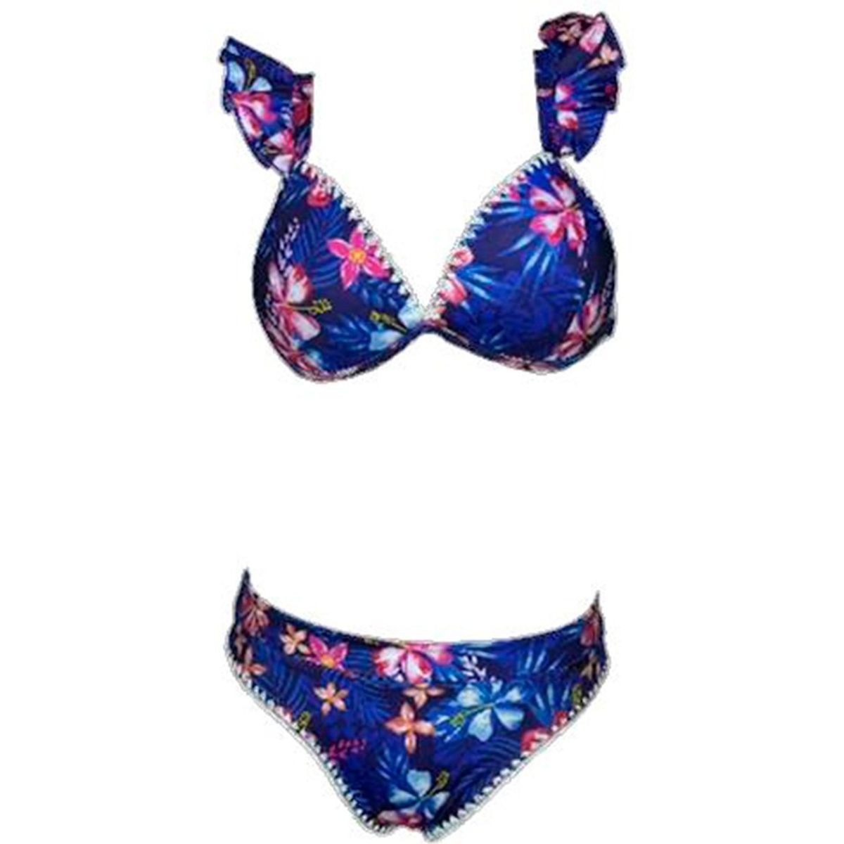 GENERICO - Ropa de baño Mujer Olivia Estampado Azul GL-42