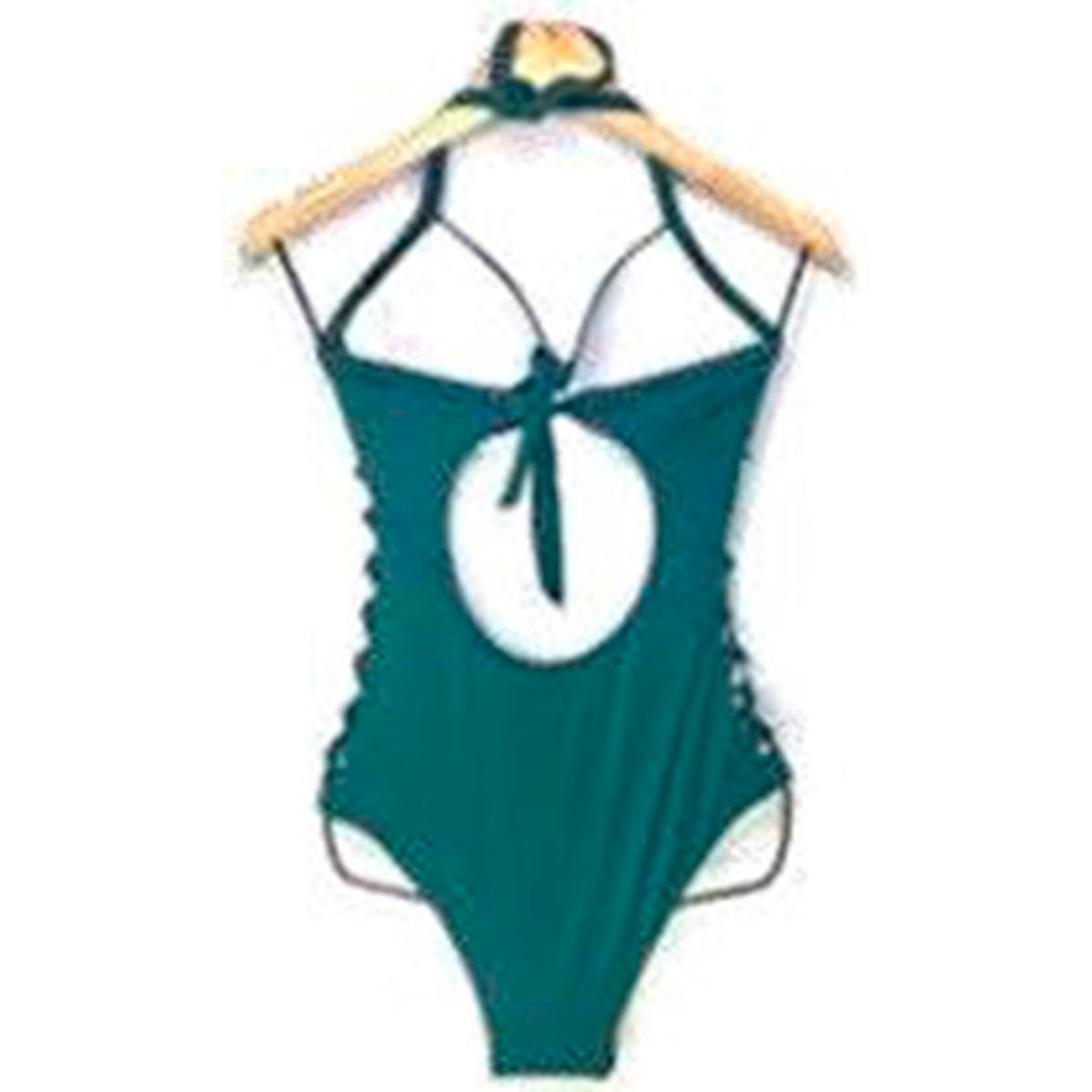 GENERICO - Ropa de Baño Enterizo Licra UV Esmeralda Verde GL-50