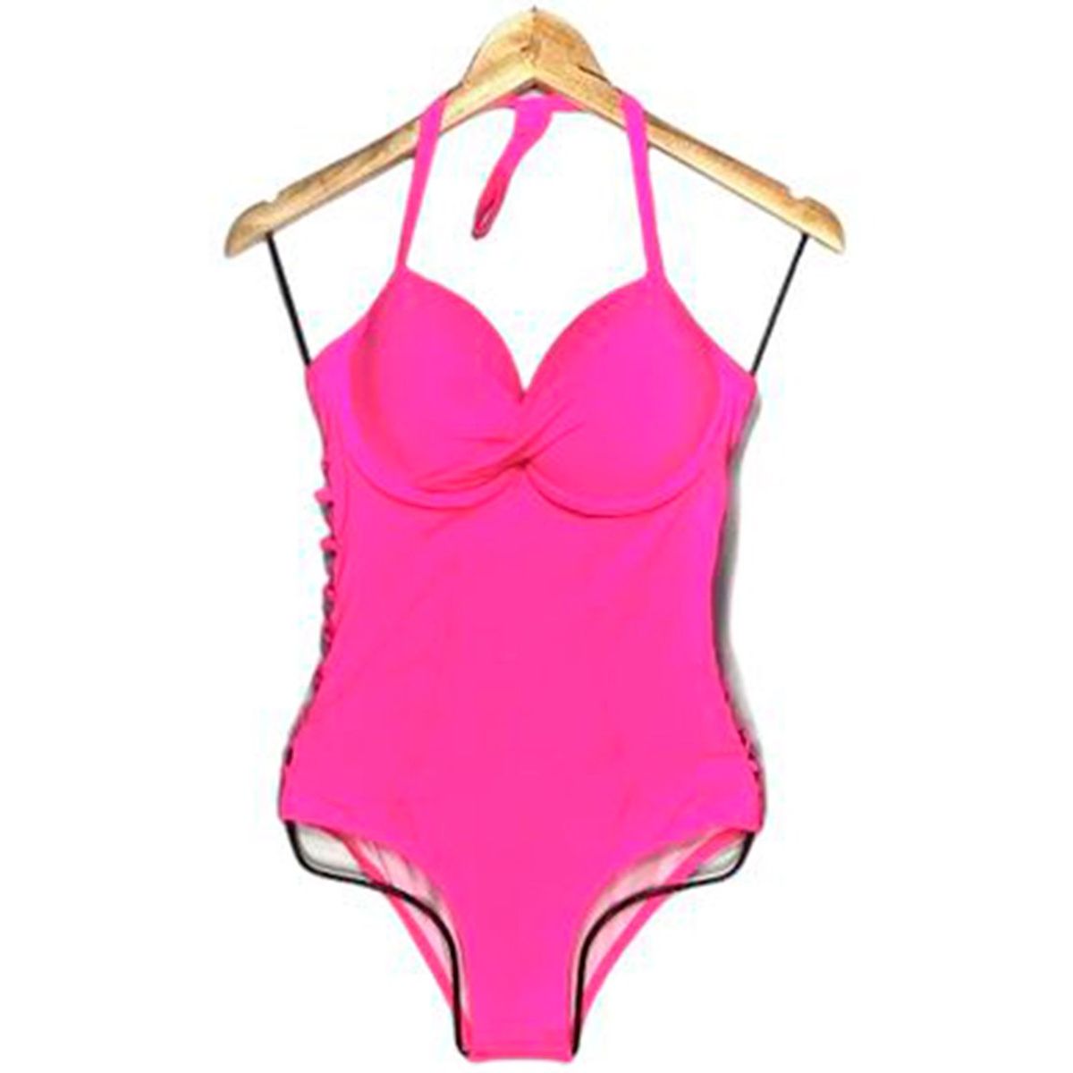 GENERICO - Ropa de Baño Enterizo Licra UV Esmeralda Fucsia GL-50