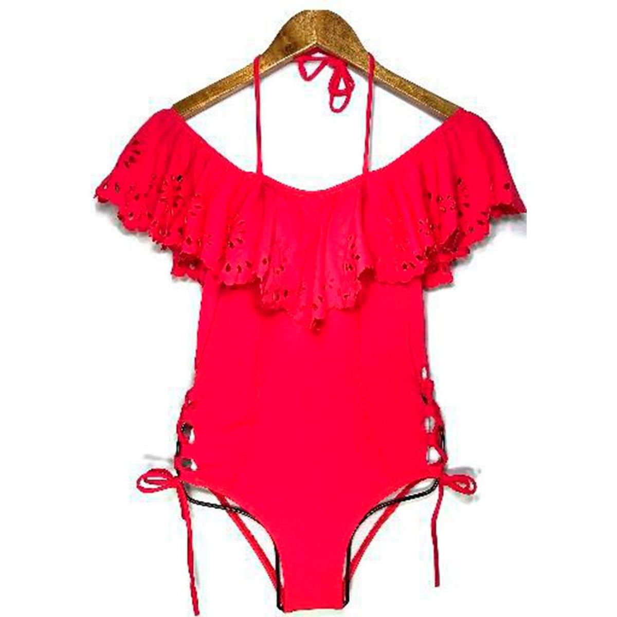 GENERICO - Rumbera Licra UV Kris Rojo GL-52