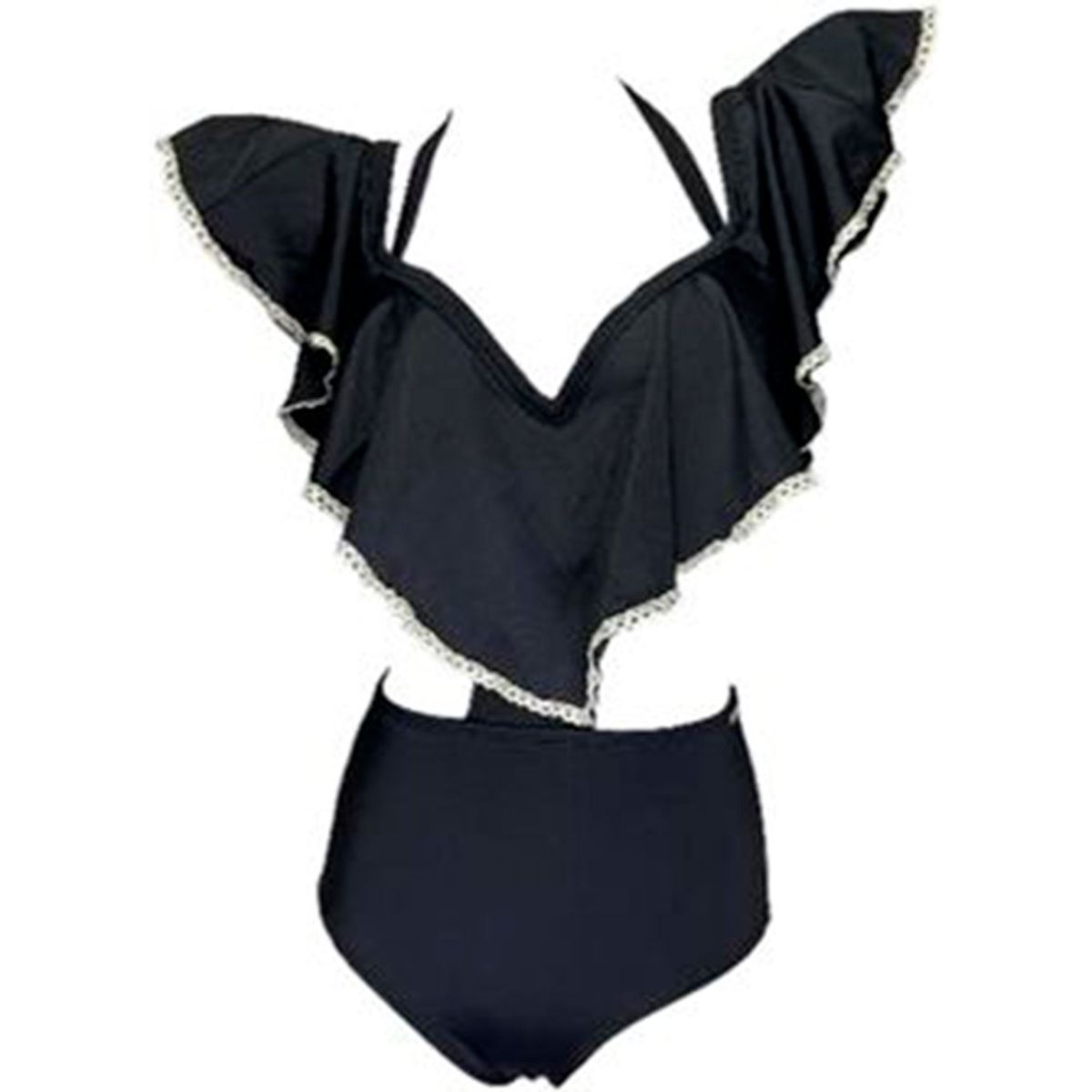 GENERICO - Trikini Licra UV Eva Perón Negro GL-43