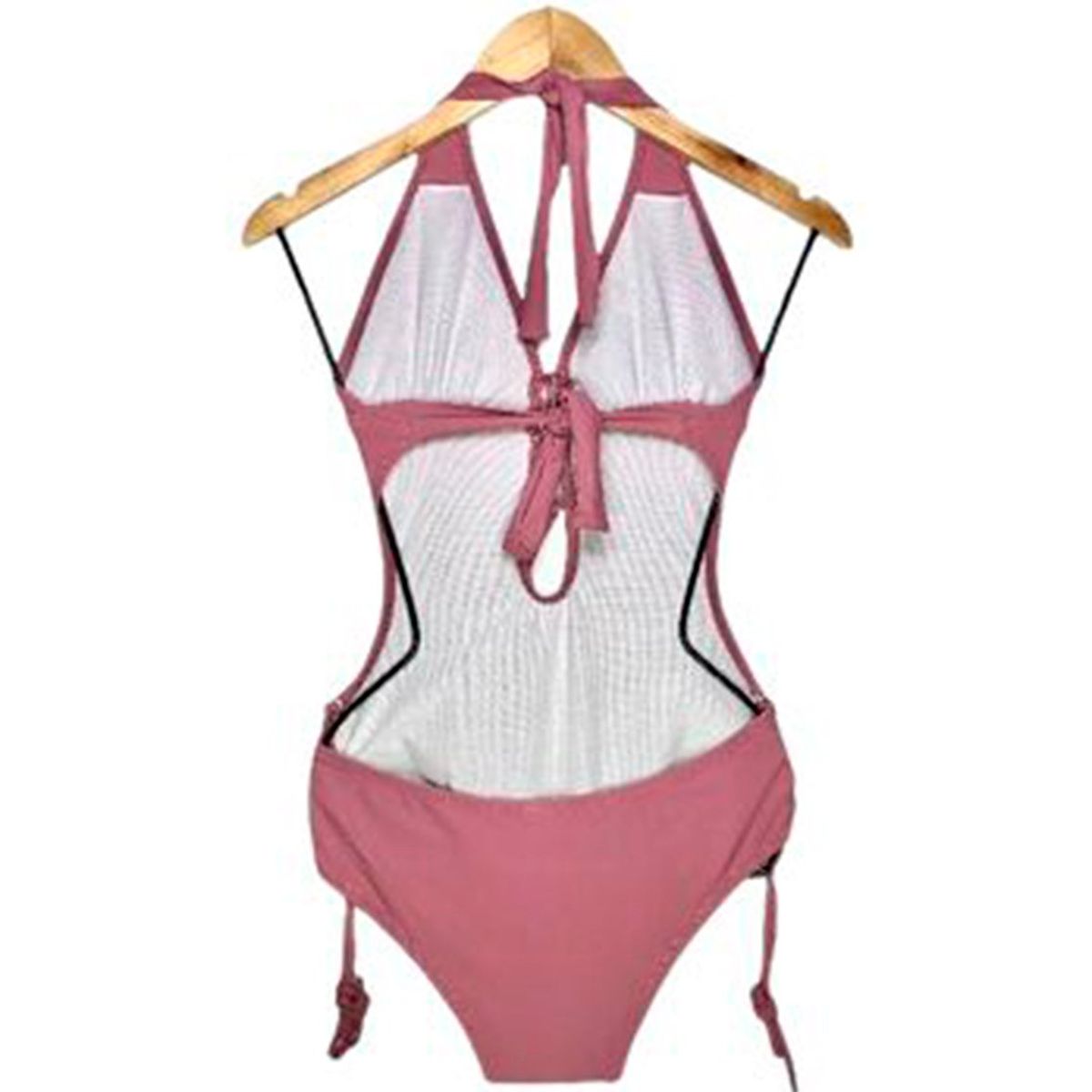 GENERICO - Trikini Licra UV Flor Gales Rojo GL-30