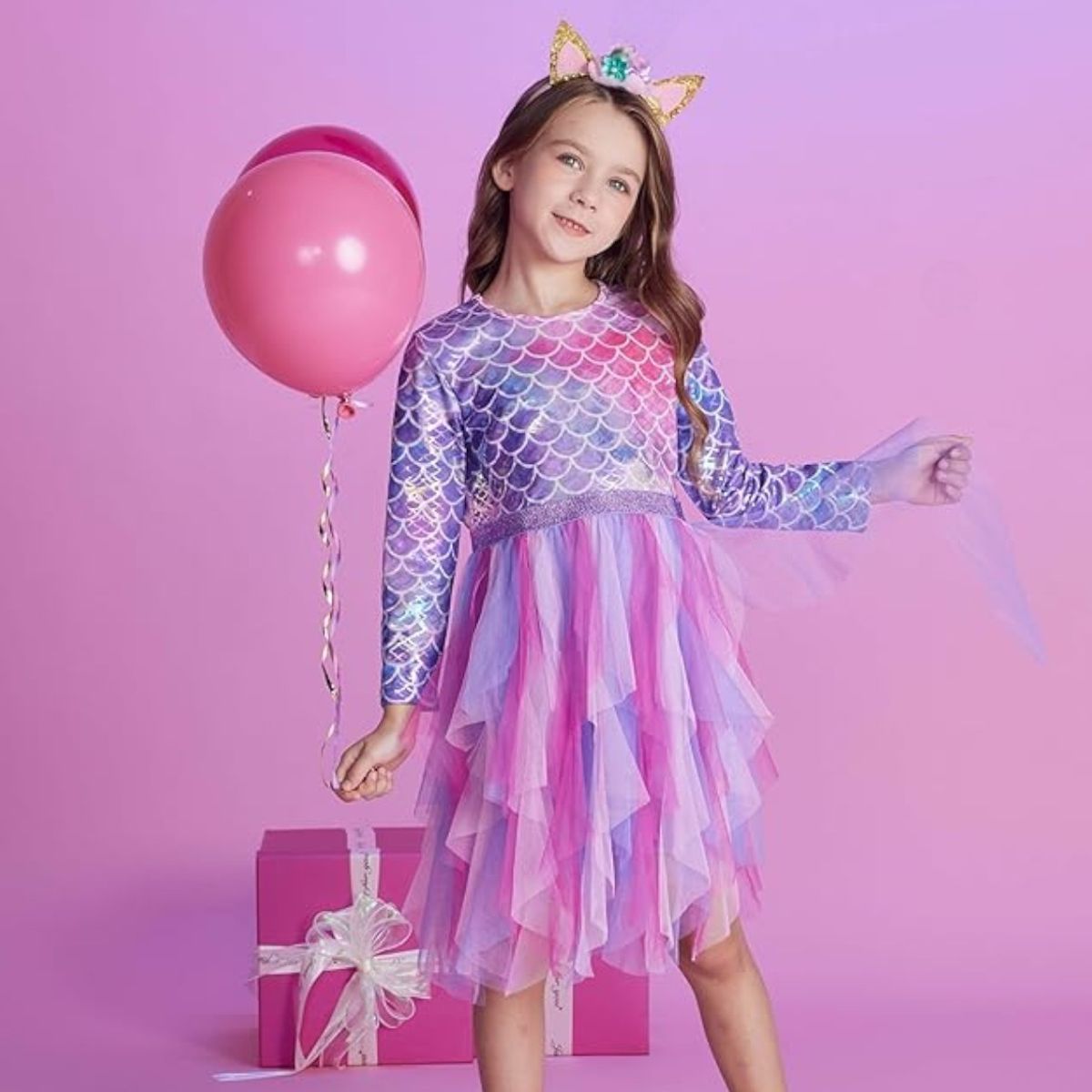 GENERICO - VESTIDO   PARA NIÑA DE SIRENA