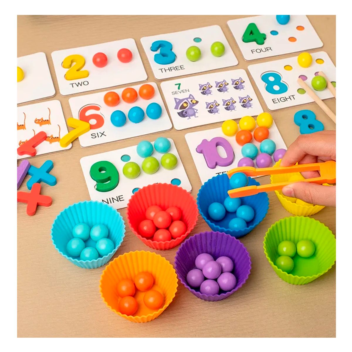 GENERICO - Tablero de Conteo Matematico Didactico